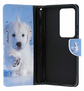 Knížkové pouzdro na Xiaomi Redmi 15 Štěňátko (2)