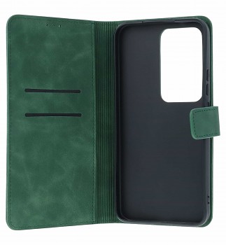 Knížkové pouzdro Tender na Xiaomi Redmi 15 zelené (2)