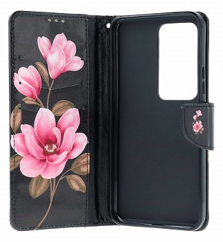 Knížkové pouzdro TopQ na mobil Xiaomi Redmi 15 Květy sakury (2)