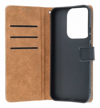 Knížkové pouzdro na Xiaomi Redmi 15C černé s přezkou 2 (2)