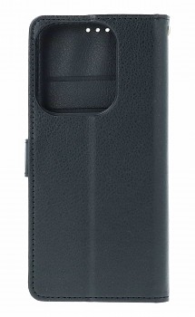 Knížkové pouzdro na Xiaomi Redmi 15C černé s přezkou