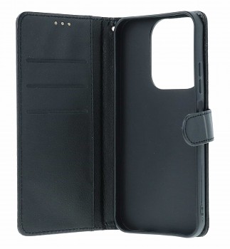 Knížkové pouzdro na Xiaomi Redmi 15C černé s přezkou (2)