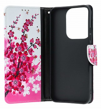 Knížkové pouzdro na Xiaomi Redmi 15C Kytičky (2)