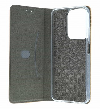 Knížkové pouzdro Sensitive Book na Xiaomi Redmi 15C zlaté (2)