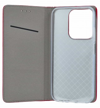 Knížkové pouzdro Smart Magnet na Xiaomi Redmi 15C červené (2)