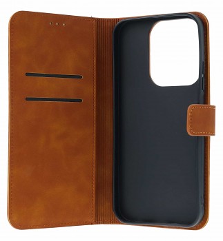 Knížkové pouzdro Tender na Xiaomi Redmi 15C hnědé (2)