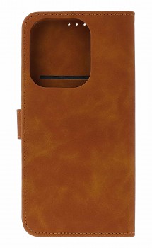 Knížkové pouzdro Tender na Xiaomi Redmi 15C hnědé 