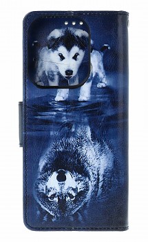 Knížkové pouzdro na Xiaomi Redmi 15C Odraz vlka