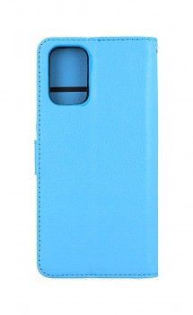 Knížkové pouzdro na Xiaomi Redmi Note 10 modré s přezkou