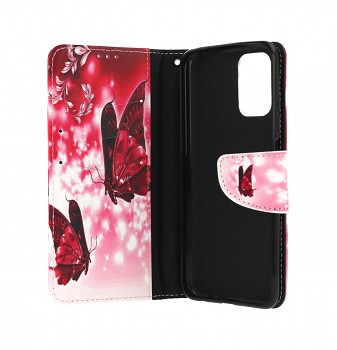 Knížkové pouzdro na Xiaomi Redmi Note 10 Zamilovaní motýlci (2)
