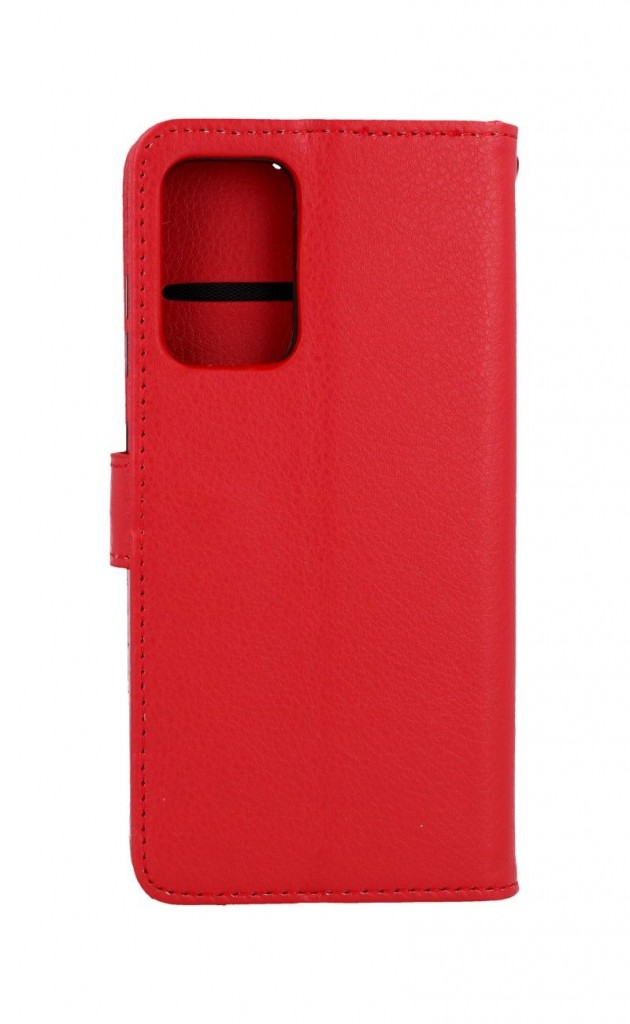 Knížkové pouzdro TopQ na mobil Xiaomi Redmi Note 11 Pro červené s přezkou