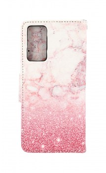 Knížkové pouzdro na Xiaomi Redmi Note 11 Pro Růžový mramor