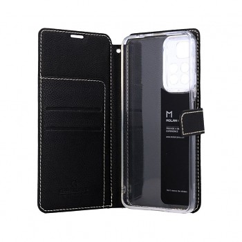 Knížkové pouzdro Molan Cano Issue Diary na mobil Xiaomi Redmi Note 11 Pro+ 5G černé 2