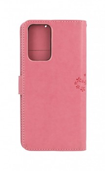 Knížkové pouzdro na Xiaomi Redmi Note 11 Pro Růžový strom sovičky