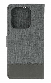 Knížkové pouzdro GOMMA na Xiaomi Redmi Note 14 šedé