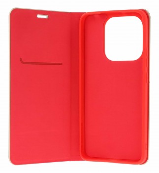 Knížkové pouzdro Luna Book na Xiaomi Redmi Note 14 červené (2)