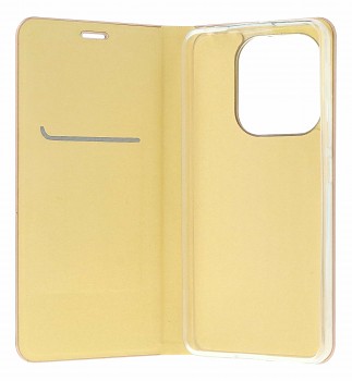 Knížkové pouzdro Luna Book na Xiaomi Redmi Note 14 zlaté (2)