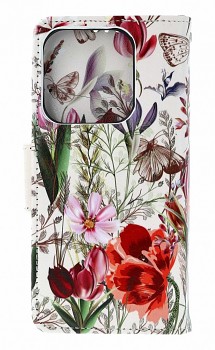 Knížkové pouzdro TopQ Design na mobil Xiaomi Redmi Note 14 Rozkvetlé jaro