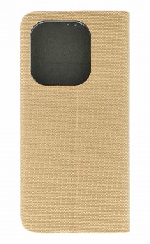 Knížkové pouzdro Sensitive Book na Xiaomi Redmi Note 14 zlaté
