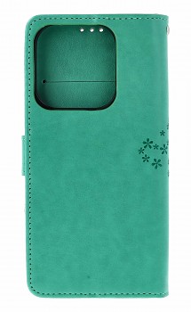 Knížkové pouzdro na Xiaomi Redmi Note 14 Zelený strom sovičky