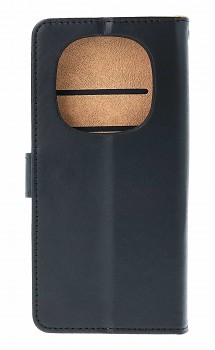Knížkové pouzdro na Xiaomi Redmi Note 14 Pro černé s přezkou 2