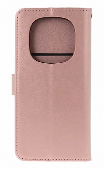 Knížkové pouzdro Mezzo na mobil Xiaomi Redmi Note 14 Pro Lapač se sovičkou světle růžové