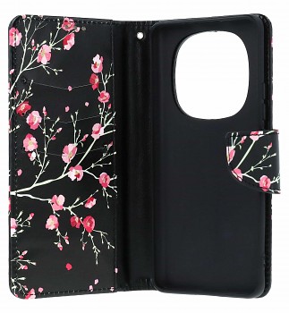 Knížkové pouzdro na Xiaomi Redmi Note 15 Pro Noční květy (2)