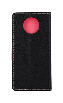 Knížkové pouzdro na Xiaomi Redmi Note 9T černo-růžové