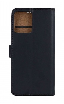 Knížkové pouzdro na Motorola Edge 30 Fusion černé s přezkou 2