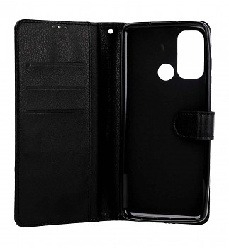 Knížkové pouzdro TopQ na mobil Motorola Moto E32s černé_1