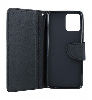 Knížkové pouzdro na Motorola Moto G72 černé_1