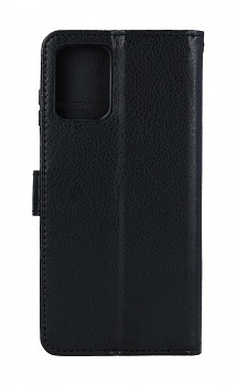 Knížkové pouzdro na Motorola Moto G73 černé s přezkou