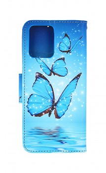 Knížkové pouzdro na Realme 9 Modří motýlci