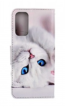 Knížkové pouzdro na Samsung A14 Kočička