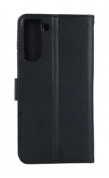 Knížkové pouzdro na Samsung S21 FE černé s přezkou