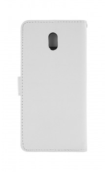 Knížkové pouzdro na Xiaomi Redmi 8A bílé s přezkou