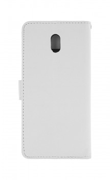 Knížkové pouzdro na Xiaomi Redmi 8A bílé s přezkou
