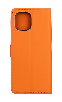Knížkové pouzdro na Xiaomi Redmi A2 oranžové s žabkou