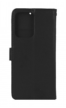 Knížkové pouzdro na Xiaomi Redmi Note 12 Pro 5G černé s přezkou