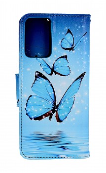 Knížkové pouzdro na Xiaomi Redmi Note 12S Modří motýlci