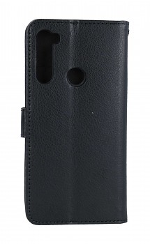 Knížkové pouzdro na Xiaomi Redmi Note 8 černé s přezkou