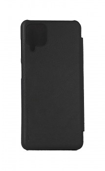 Knížkové pouzdro Nillkin Qin na Samsung A12 kožené černé