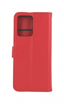 Knížkové pouzdro TopQ na mobil Realme 9 červené s přezkou