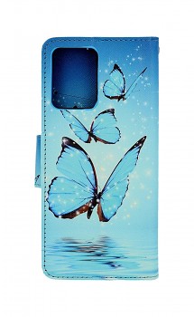 Knížkové pouzdro na Realme 9 Pro Modří motýlci