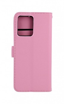 Knížkové pouzdro TopQ na mobil Realme 9 světle růžové s přezkou
