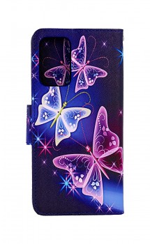 Knížkové pouzdro na Realme 9i Modré s motýlky