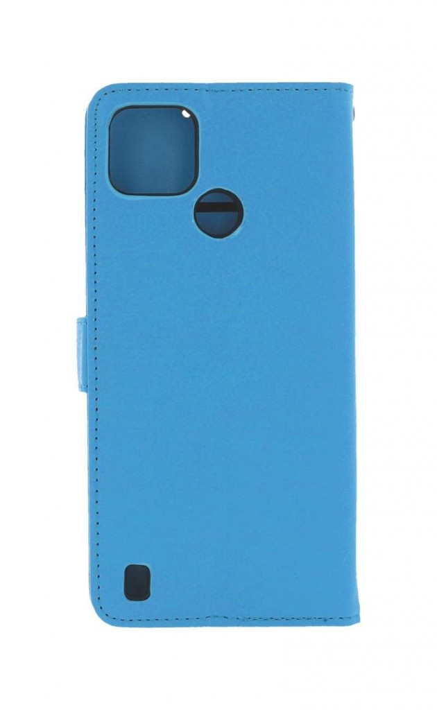 Knížkové pouzdro Realme C21Y modré s přezkou