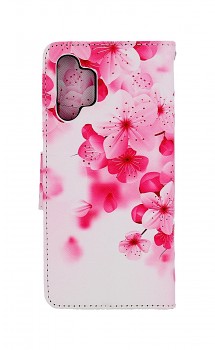 Knížkové pouzdro na Samsung A13 Růžové kvítky