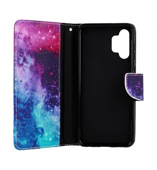 Knížkové pouzdro na Samsung A13 Vesmír_1