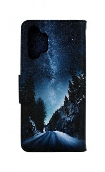 Knížkové pouzdro na Samsung A13 Zimní cesta
